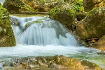 Fototapeta na wymiar Baerenschuetzklamm, Waterfall