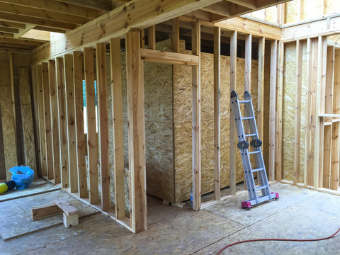 Building a house in skeleton technology