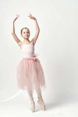 Fototapeta na wymiar little ballerina