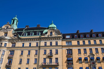 Fototapeta na wymiar Architektur in Stockholm