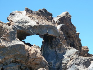 Naturally formed stone arch