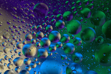 Water, oil and color