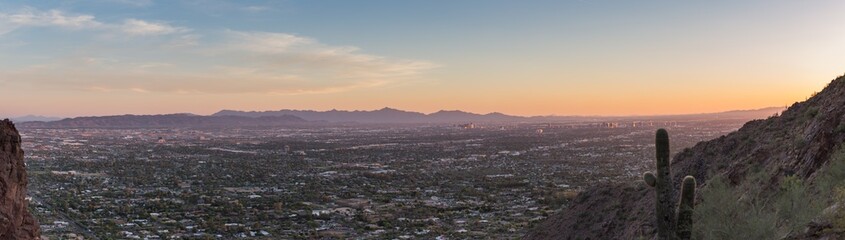 Phoenix Sunset Panorama