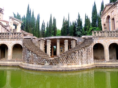 La Scarzuola, the ideal city designed by Tomaso Buzzi in Montegiove, Terni (Italy)