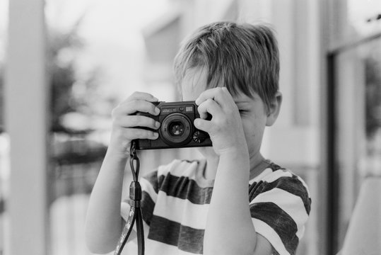 Boy Photographer