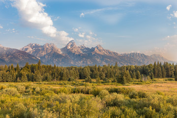 Scenic Teton Landscape