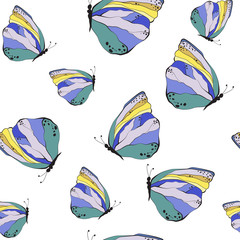 butterflies pattern