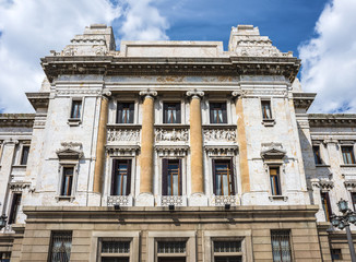 Fototapeta na wymiar Government Palace Palacio Legislativo in Montevideo, Uruguay