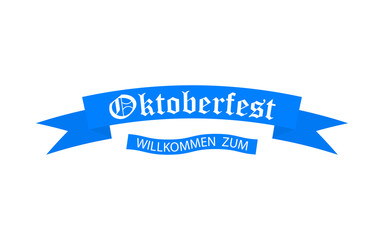 Oktoberfest banner. Decorations for the beer festival