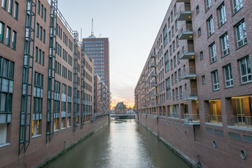 Naklejka premium Speicherstadt in Hamburg