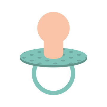 recommend clip art: pacifier baby related icon image vector illustration design 