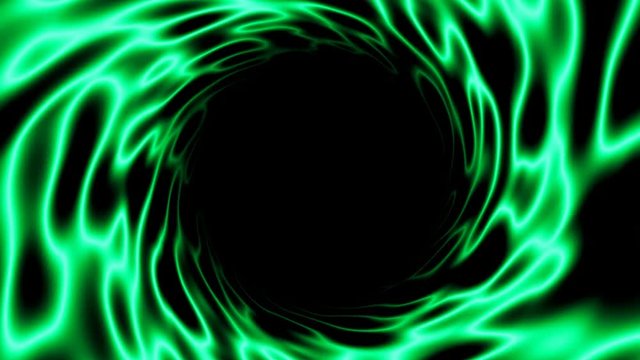 Abstract background with black hole. Space digital backdrop. 3d rendering