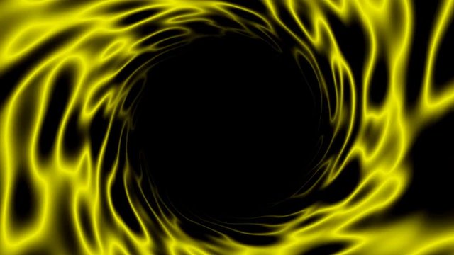 Abstract background with black hole. Space digital backdrop. 3d rendering