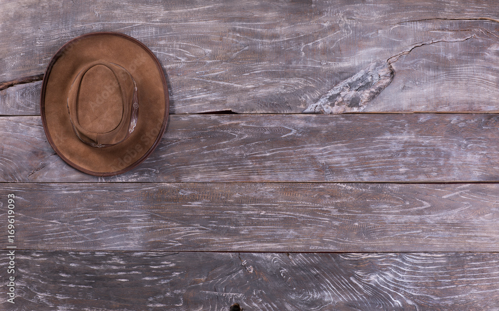 Canvas Prints Leather cowboy hat