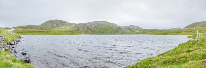 Kjeftavatnet, en direction du Cap Nord, Norvège