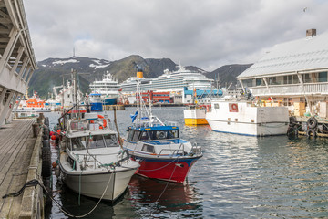 Port de Honningsvåg, Norvège