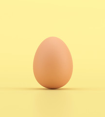 Minimal conceptual Egg background, art and space design.