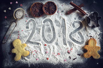 Happy New Year sign