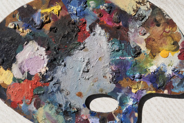 painting palette