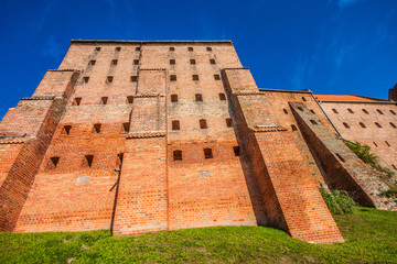 Old town in Grudziadz. Poland