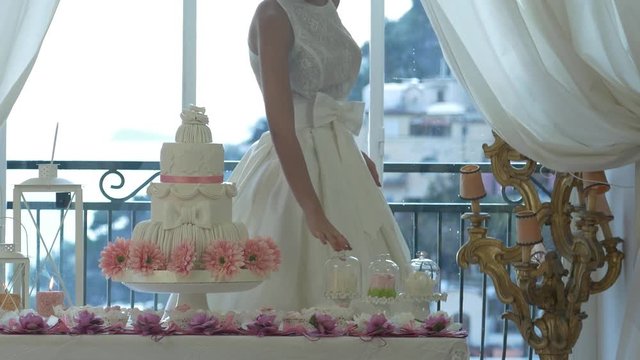 torta nuziale per una sposa