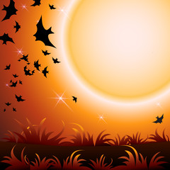 Halloween Party Background