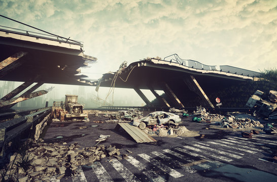 Apocalyptic landscape