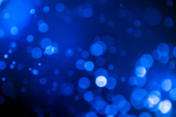 beauty blue bokeh