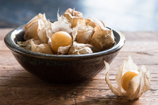 Ground Cherries in a Bowl