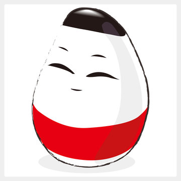 起き上がり小法師（福島県の民芸品）