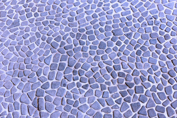 The pebble stone floors and wall, background textures