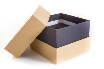 open box isolated on white background