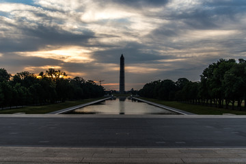 Washington Monument at Sunrise