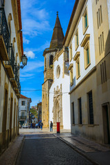 Tomar city. Santarem District. Portugal.