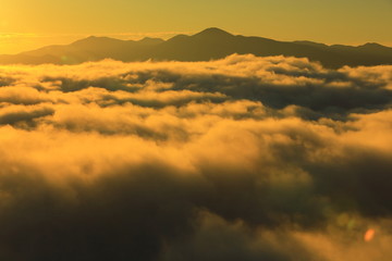 遠野盆地の雲海