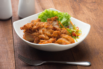 deep fried pork