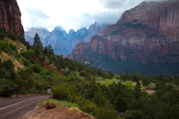 Altar of Sacrifice mountain in Zion