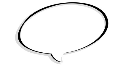 Naklejka premium Pop art chat bubble in comics book style, blank layout template with halftone dots, comic speech bubble. Clouds beams and isolated dots pattern. Thoughts bubble in pop art comics style on white.