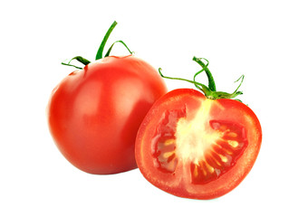 tomato isolated on white background