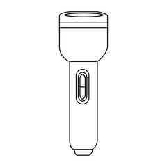 lantern icon over white background vector illustration