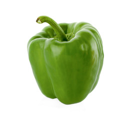 pepper on white background