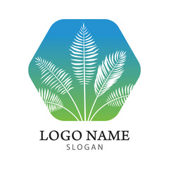 Palm tree logo