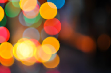 abstract light bokeh background