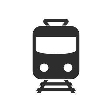 Metro vector icon.