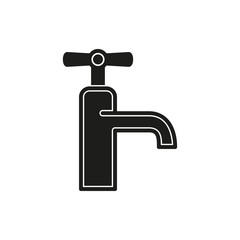 Faucet vector icon.