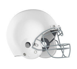 American Football Helmet Isolated