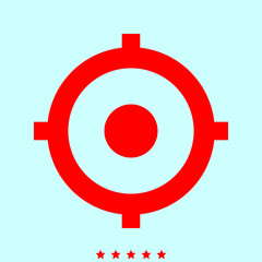 Gps outline it is icon .