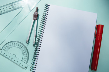 Office supplies for geometry