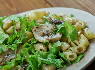 Mushroom Elbow macaroni