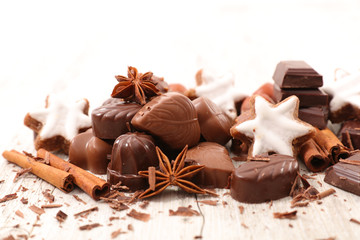 chocolates and spices